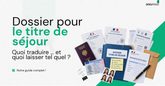 Titre de séjour : quels papiers faire traduire, et lesquels laisser tels quels