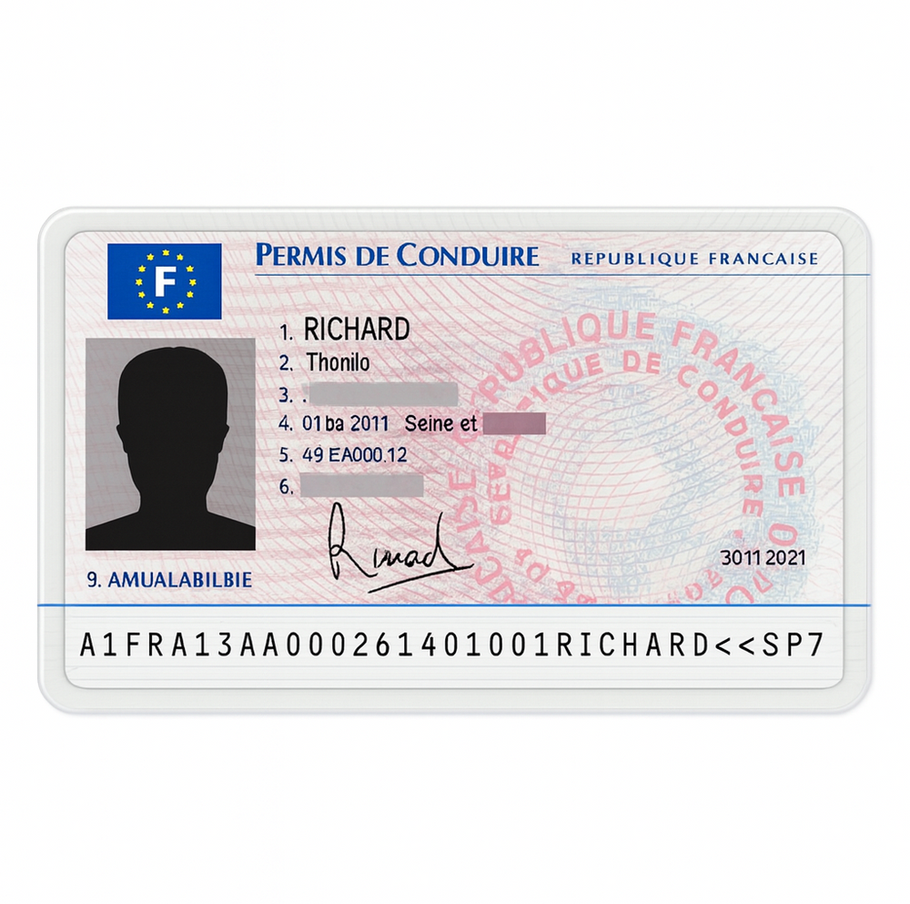 Traducción jurada de un permiso de conducir reconocida en Francia y en el extranjero – DocuTrad