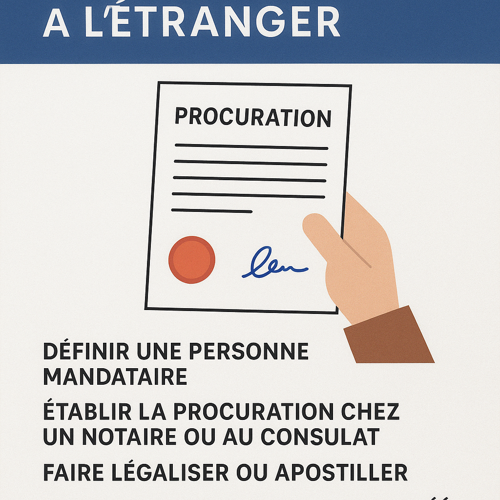 Signature d’une procuration officielle à l’étranger traduite par un traducteur agréé – DocuTrad