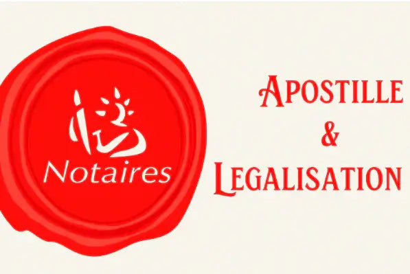 Document avec cachet officiel et apostille pour usage à l’étranger – DocuTrad